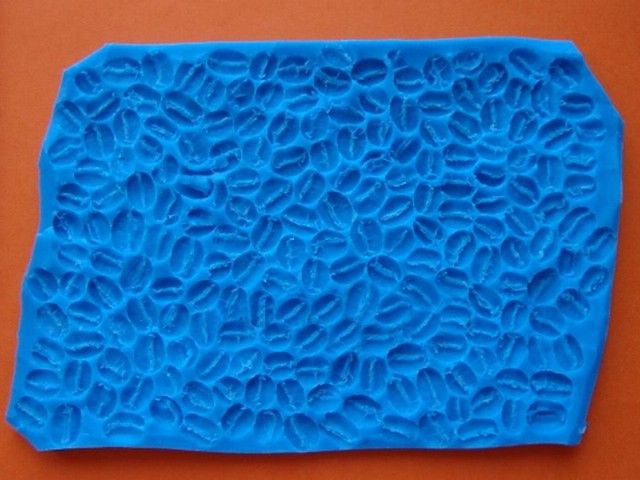 Силіконовий килимок Кавові зерна - фото