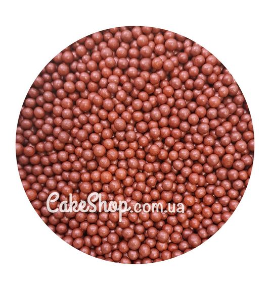 ⋗ Перлина Barbara Decor Рубінова 5 мм, 50 г купити в Україні ➛ CakeShop.com.ua, фото