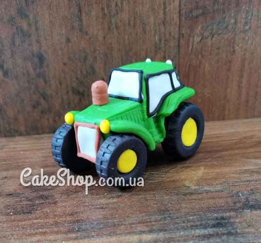⋗ Сахарные фигурки Трактор зеленый Сладо купить в Украине ➛ CakeShop.com.ua, фото