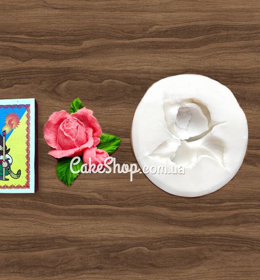 ⋗ Силіконовий молд Троянда 23 купити в Україні ➛ CakeShop.com.ua, фото