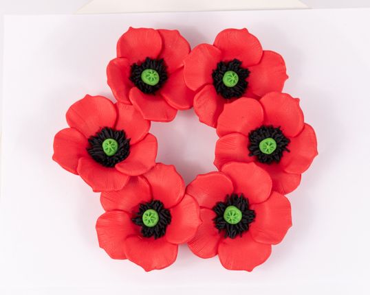 ⋗ Цукрова фігурка Мак великий ТМ Сладо купити в Україні ➛ CakeShop.com.ua, фото