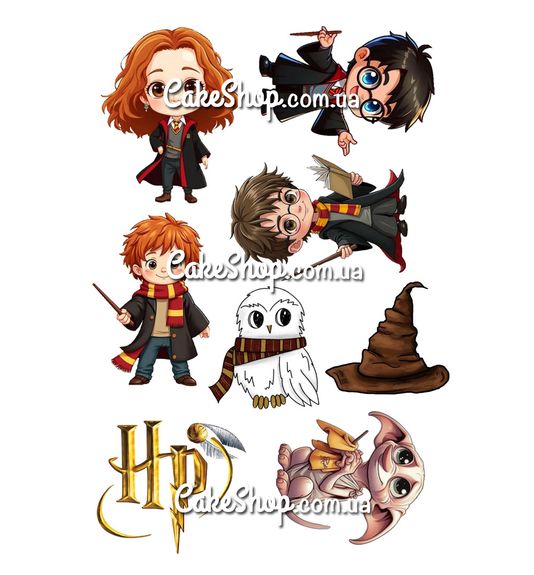 ⋗ Вафельная картинка Гарри Поттер 6 купить в Украине ➛ CakeShop.com.ua, фото