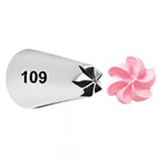 ⋗ Насадка Ateco # 109 Квітка, велика купити в Україні ➛ CakeShop.com.ua, фото
