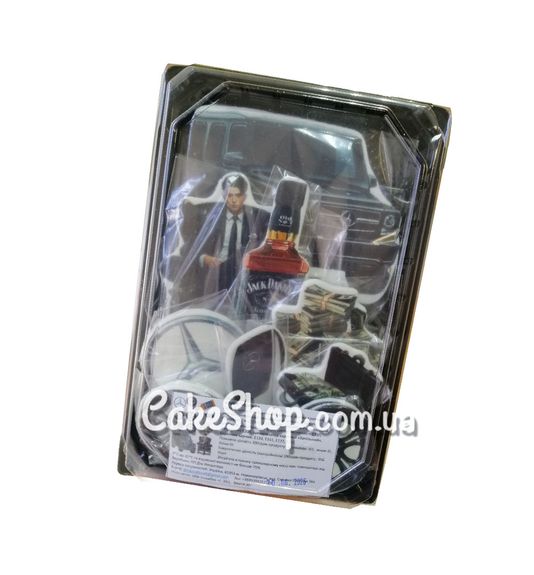 ⋗ Цукрові фігурки топери MAXI Мерседес Гелендваген (Гелік) чорний ТМ ДімК купити в Україні ➛ CakeShop.com.ua, фото