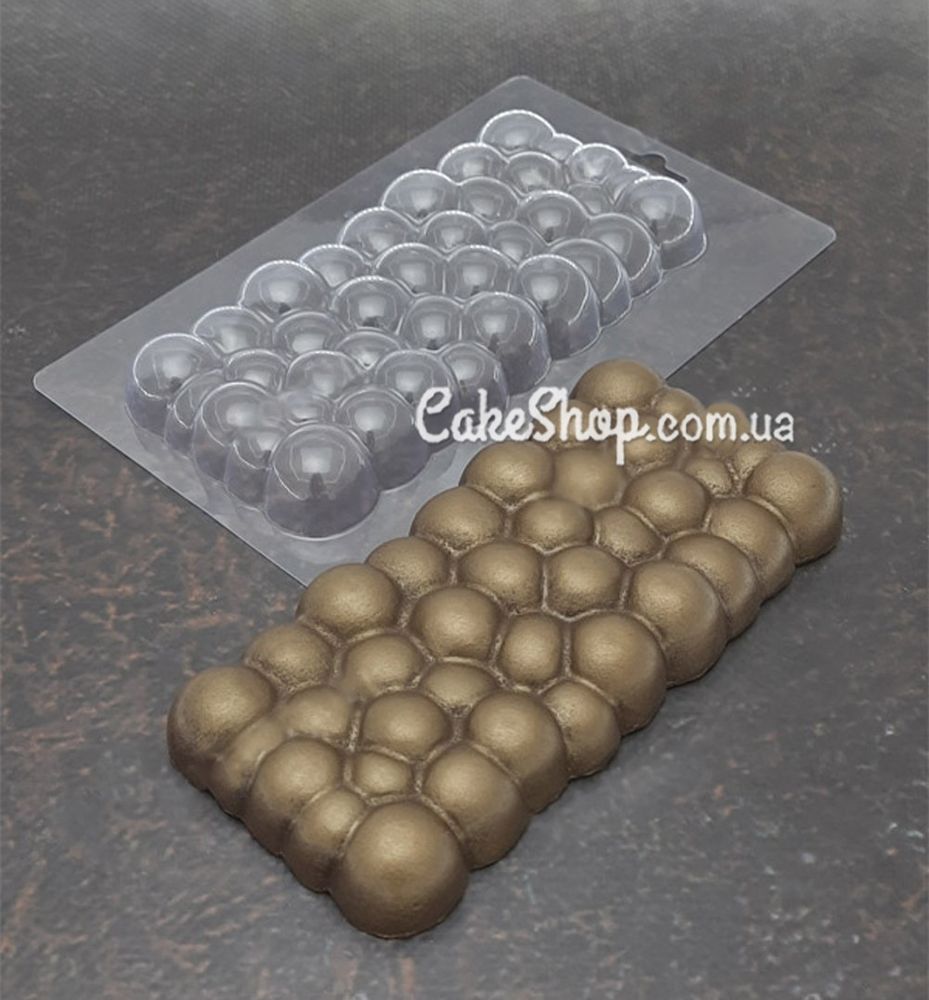 Пластиковая форма для шоколада плитка Milka - фото