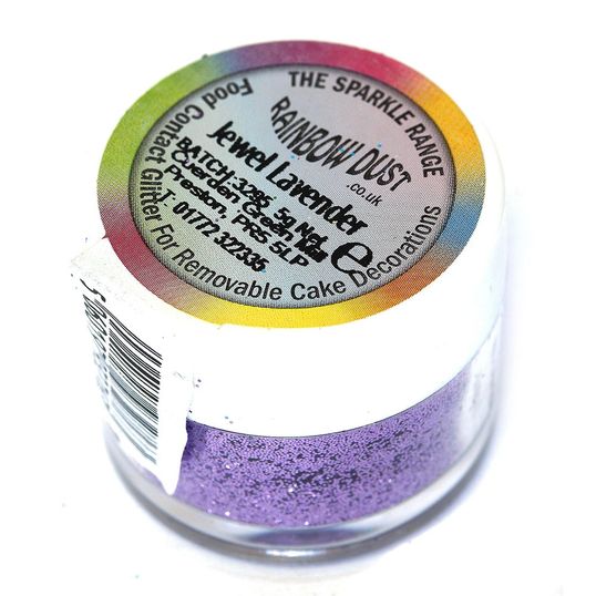⋗ Блестки Rainbow Jewel Lavender купить в Украине ➛ CakeShop.com.ua, фото
