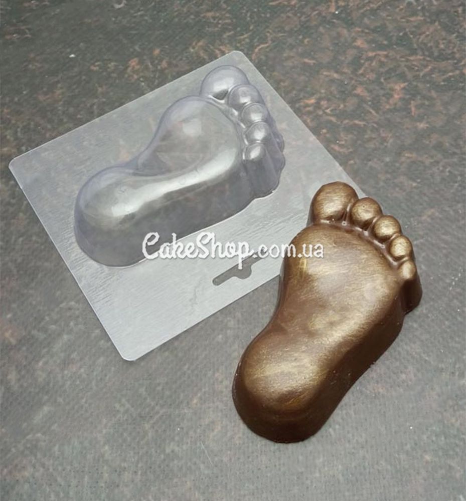 Пластикова форма для шоколаду Стопа - фото