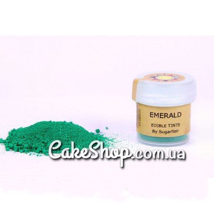 ⋗ Краситель сухой Изумруд Emerald by Sugarflair 5 мл купить в Украине ➛ CakeShop.com.ua, фото