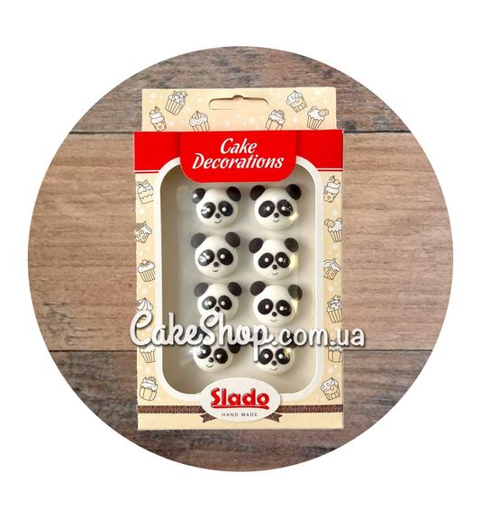 ⋗ Цукрові фігурки Панденята ТМ Сладо купити в Україні ➛ CakeShop.com.ua, фото