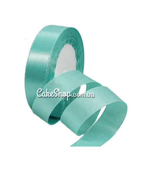 ⋗ Лента атласная Аквамарин 12 мм купить в Украине ➛ CakeShop.com.ua, фото