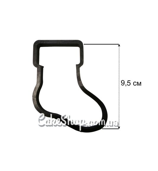 ⋗ Вырубка пластиковая для пряников Сапожок купить в Украине ➛ CakeShop.com.ua, фото