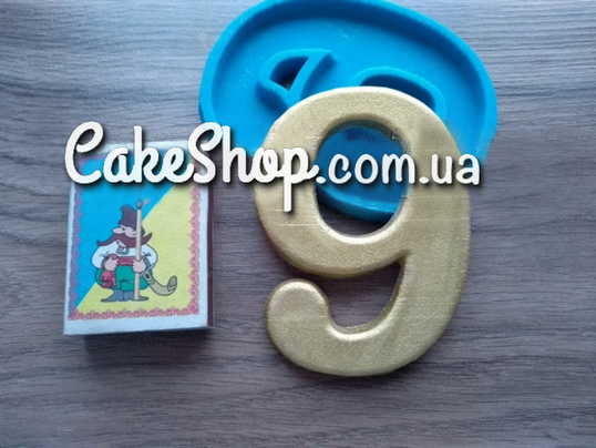 ⋗ Силіконовий молд Цифра шість / дев'ять купити в Україні ➛ CakeShop.com.ua, фото