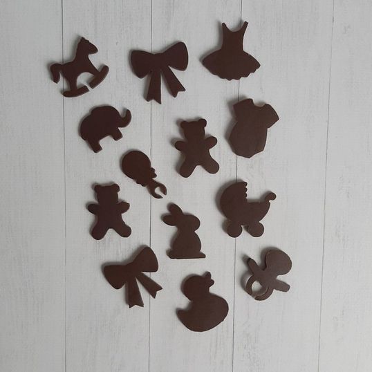 ⋗ Трафарет для шоколаду Дитячий набір 1 купити в Україні ➛ CakeShop.com.ua, фото