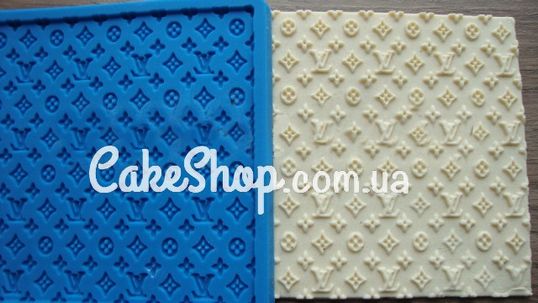 ⋗ Силіконовий молд Текстура Луї Віттон купити в Україні ➛ CakeShop.com.ua, фото