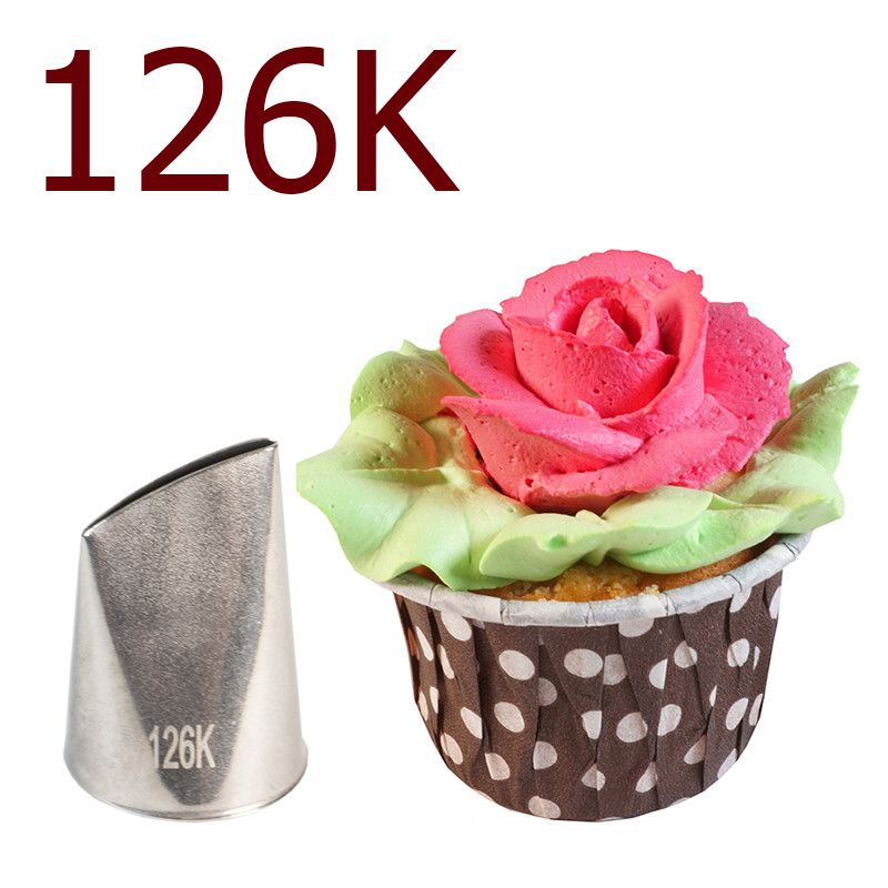 ⋗ Насадка кондитерская Лепесток розы #126К средняя купить в Украине ➛ CakeShop.com.ua, фото
