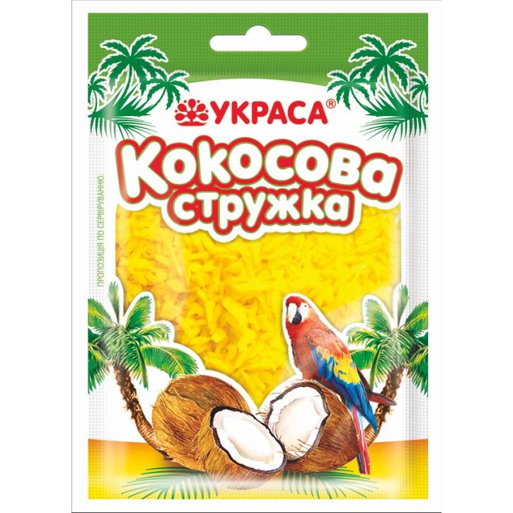 Кокосова стружка Жовта 25 г - фото