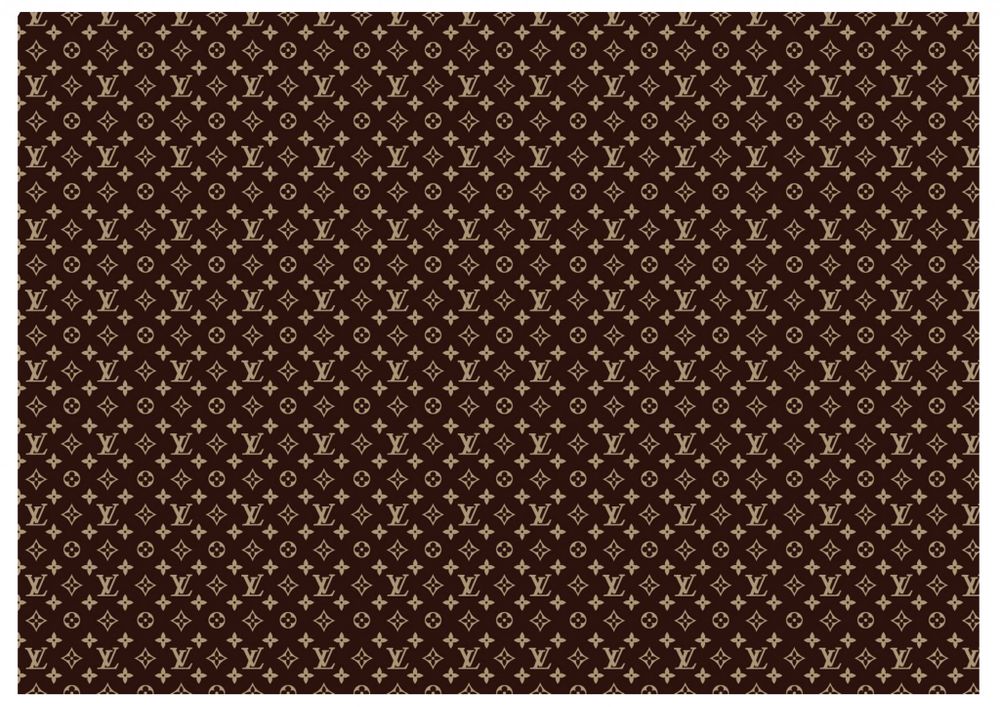 Вафельная картинка принт Луи Витон 4 - фото