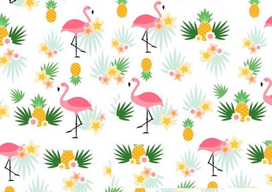 ⋗ Вафельна картинка Фламінго 6 купити в Україні ➛ CakeShop.com.ua, фото