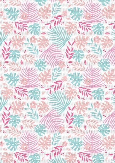 ⋗ Вафельная картинка Тропический принт 1 купить в Украине ➛ CakeShop.com.ua, фото