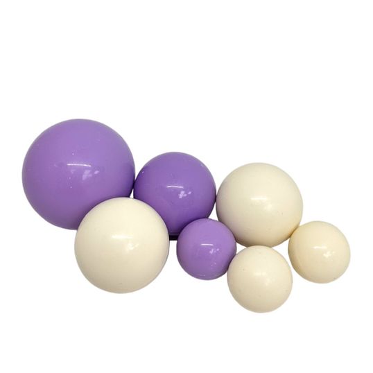 ⋗ Сфера шоколадна SD Біло-лавандова купити в Україні ➛ CakeShop.com.ua, фото