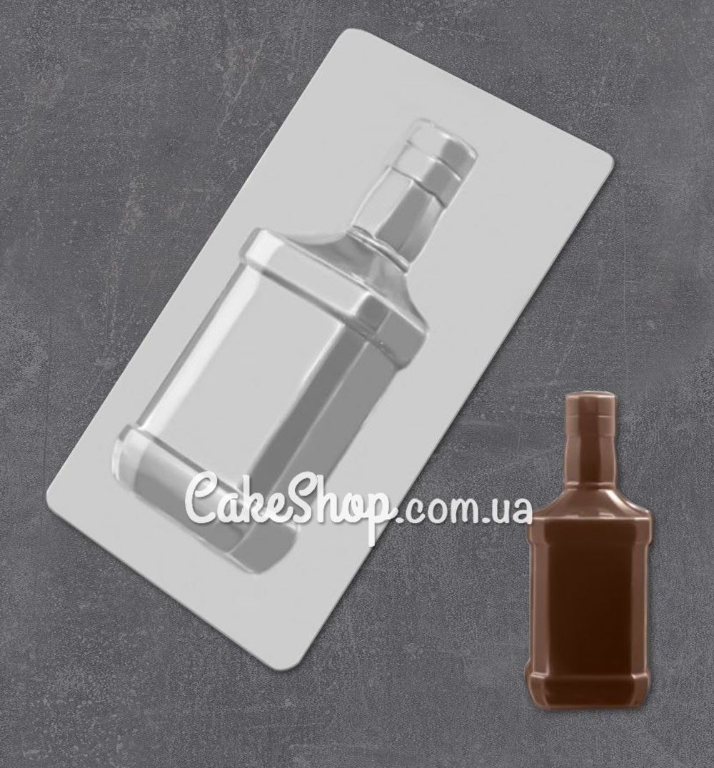 ⋗ Пластиковая форма для шоколада Виски Джек купить в Украине ➛ CakeShop.com.ua, фото