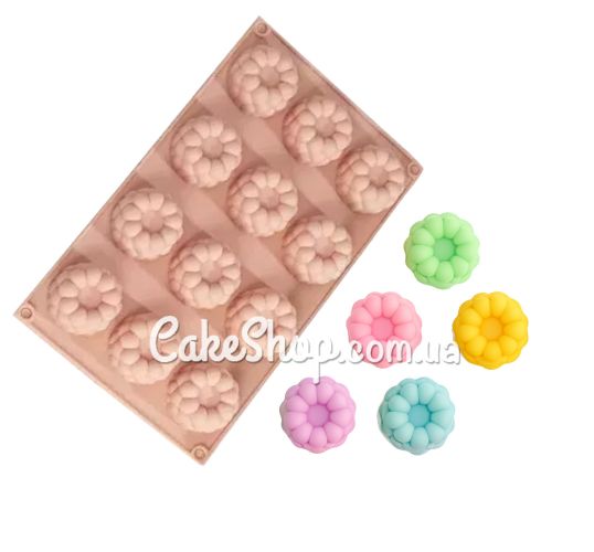 ⋗ Силіконова форма для мусових тістечок Малина купити в Україні ➛ CakeShop.com.ua, фото