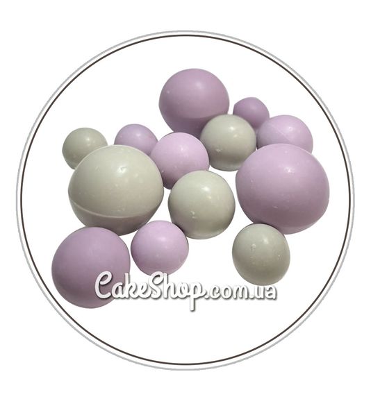 ⋗ Сфера шоколадная ДомК Серая-сиреневая купить в Украине ➛ CakeShop.com.ua, фото
