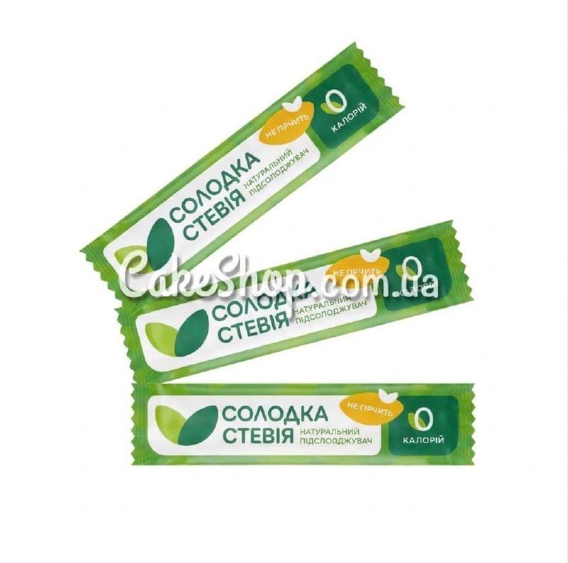 Сладкая Стевия Green Leaf (1:1) стик 4г - фото