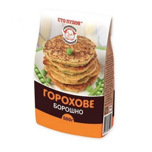 ⋗ Борошно горохове Сто пудов, 0,5 кг купити в Україні ➛ CakeShop.com.ua, фото