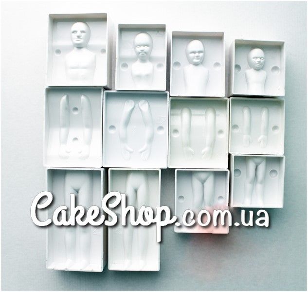 ⋗ Пластиковый молд 3D Набор Семья купить в Украине ➛ CakeShop.com.ua, фото