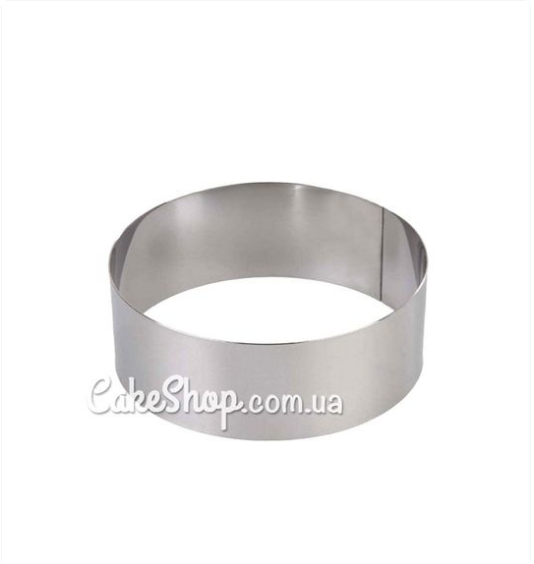 ⋗ Форма для заливання і формування десертів d-18см, h-6 см купити в Україні ➛ CakeShop.com.ua, фото