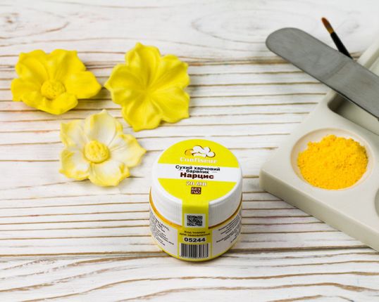 ⋗ Краситель сухой Confiseur Нарцисс купить в Украине ➛ CakeShop.com.ua, фото