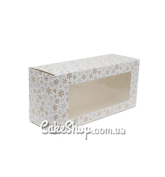 ⋗ Коробка для рулета, штолена Зима, 33х15х11 см купить в Украине ➛ CakeShop.com.ua, фото