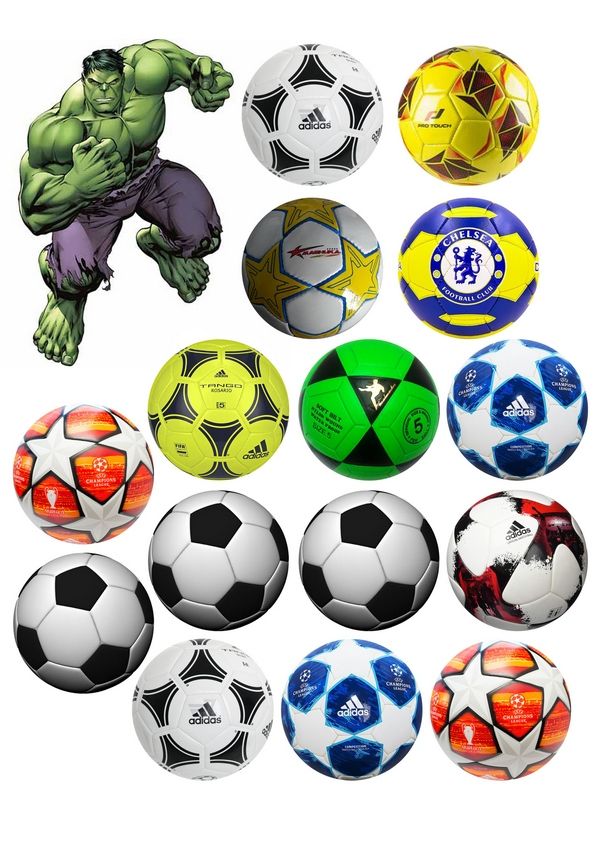 Вафельна картинка Футбольний м'яч 8 - фото