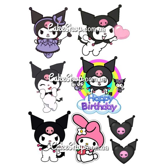 ⋗ Вафельна картинка Куромі 2 купити в Україні ➛ CakeShop.com.ua, фото