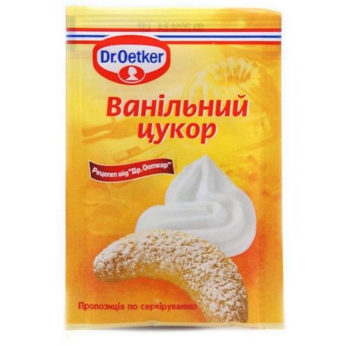 ⋗ Ванільний цукор (ТМ Dr.Oetker) купити в Україні ➛ CakeShop.com.ua, фото