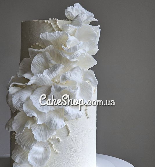 ⋗ Цукрові фігурки Пелюстки білі ТМ Іриска купити в Україні ➛ CakeShop.com.ua, фото