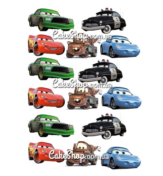 ⋗ Вафельная картинка Тачки 5 купить в Украине ➛ CakeShop.com.ua, фото