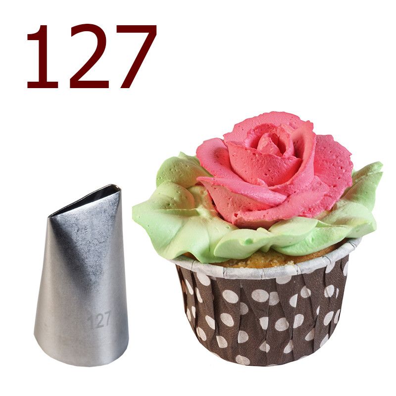 ⋗ Насадка кондитерская Лепесток розы #127 средняя купить в Украине ➛ CakeShop.com.ua, фото