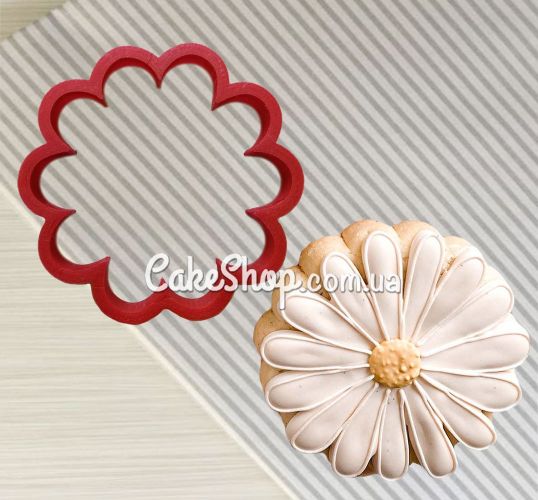 ⋗ Вирубка пластикова Ромашка купити в Україні ➛ CakeShop.com.ua, фото