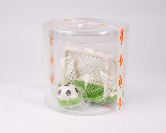 ⋗ Сахарные фигурки Ворота и мяч ТМ KD купить в Украине ➛ CakeShop.com.ua, фото