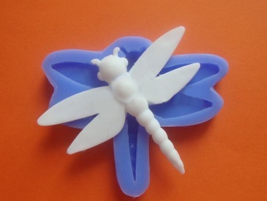 ⋗ Силиконовый молд Стрекоза 1 купить в Украине ➛ CakeShop.com.ua, фото