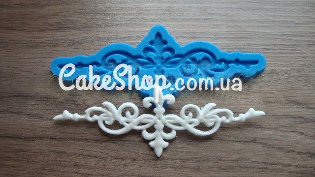 ⋗ Силіконовий молд Каліграфічний візерунок 2 купити в Україні ➛ CakeShop.com.ua, фото