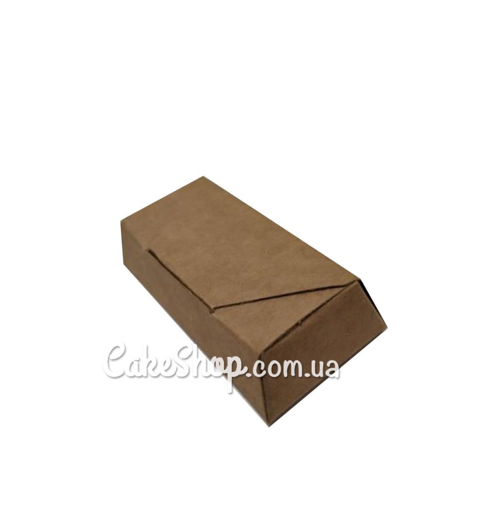 ⋗ Коробка для цукерок Крафт, 7,5х3,5х1,8 см купити в Україні ➛ CakeShop.com.ua, фото