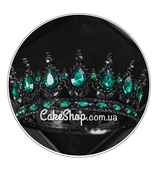 ⋗ Корона Чорна/Смарагд купити в Україні ➛ CakeShop.com.ua, фото