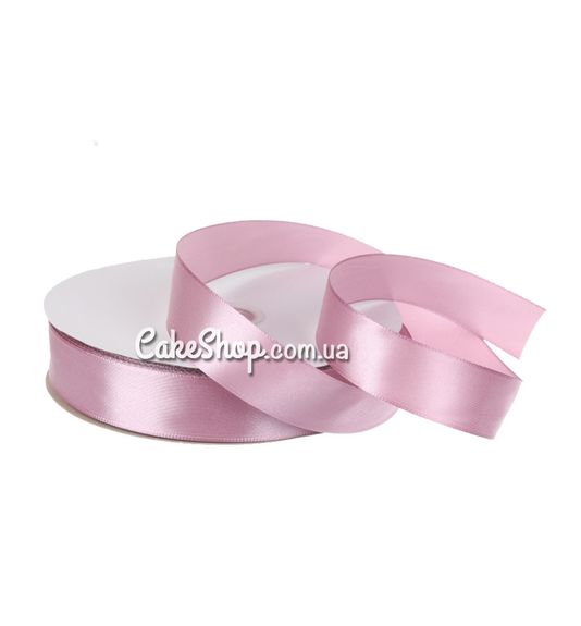 ⋗ Лента атласная Лиловая пудра 25 мм, 90 м купить в Украине ➛ CakeShop.com.ua, фото