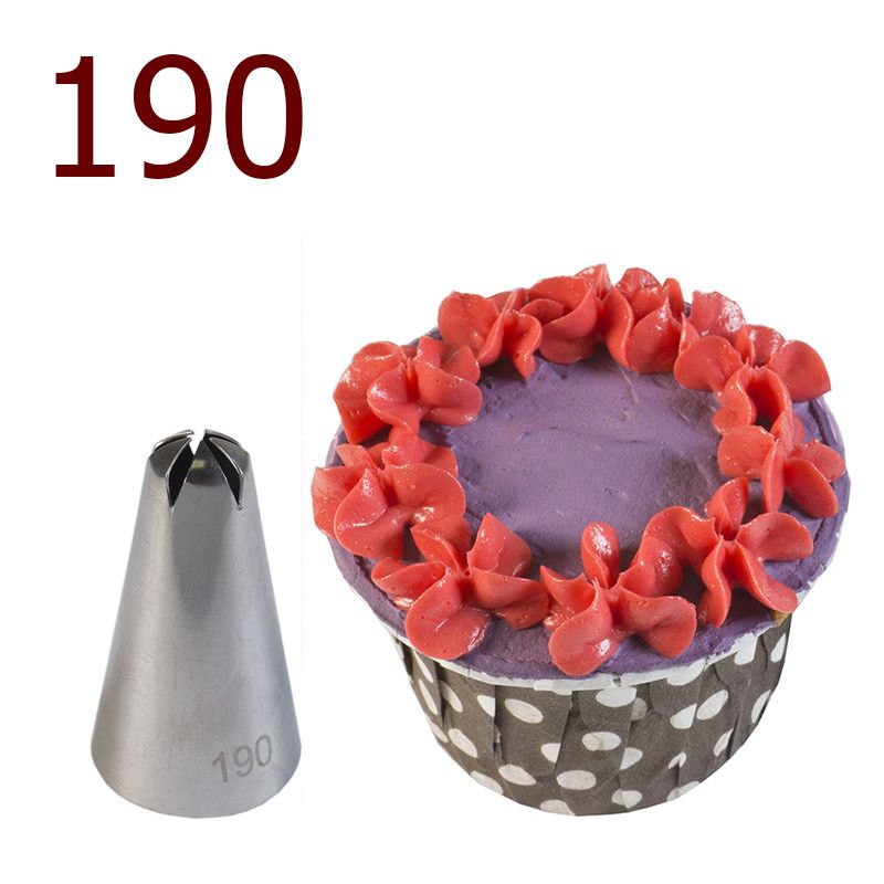 ⋗ Насадка кондитерська Закрита зірка #190 середня купити в Україні ➛ CakeShop.com.ua, фото