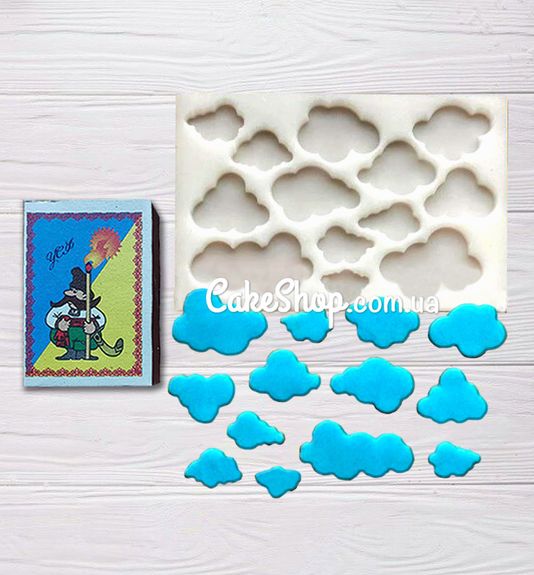 ⋗ Силиконовый молд Тучки набор купить в Украине ➛ CakeShop.com.ua, фото