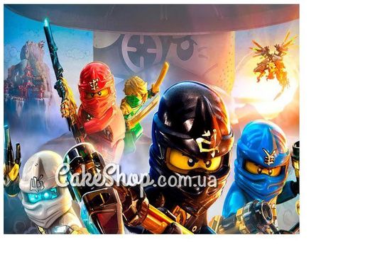 ⋗ Сахарная картинка НиндзяГо 3 купить в Украине ➛ CakeShop.com.ua, фото