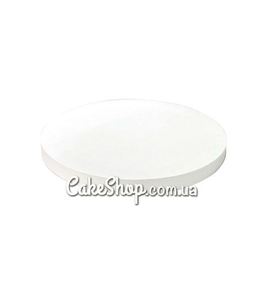 ⋗ Подложка под торт усилена d 25 см h 17 мм Белая купить в Украине ➛ CakeShop.com.ua, фото